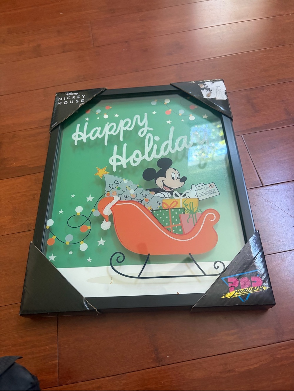 Brand New Disney Holiday Framed Photo